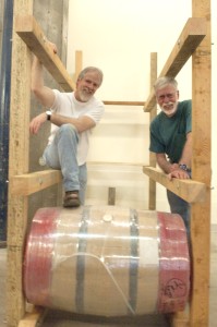 Jason-John_first barrel rack